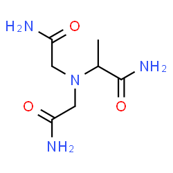 ChemSpider 2D Image | N~2~,N~2~-Bis(2-amino-2-oxoethyl)alaninamide | C7H14N4O3