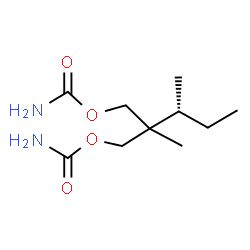 ChemSpider 2D Image | (R)-mebutamate | C10H20N2O4