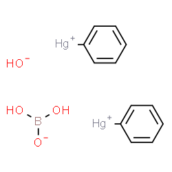 ChemSpider 2D Image | PHENYLMERCURIC BORATE | C12H13BHg2O4