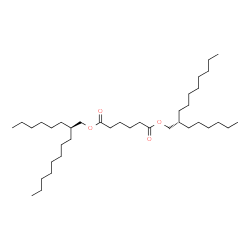 ChemSpider 2D Image | (2R)-2-Hexyldecyl (2S)-2-hexyldecyl adipate | C38H74O4