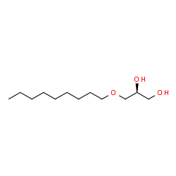ChemSpider 2D Image | (2S)-3-(Nonyloxy)-1,2-propanediol | C12H26O3