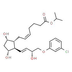 ChemSpider 2D Image | ISOPROPYL CLOPROSTENATE | C25H35ClO6