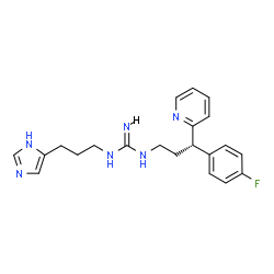 ChemSpider 2D Image | (S)-arpromidine | C21H25FN6