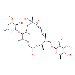 ChemSpider 2D Image | chalcomycin | C35H56O14