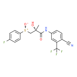 ChemSpider 2D Image | UNII:OTQ543YNBF | C18H14F4N2O3S