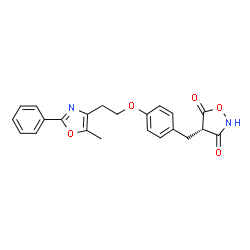 ChemSpider 2D Image | (S)-Reglitazar | C22H20N2O5