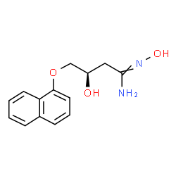 ChemSpider 2D Image | (R)-nadoxolol | C14H16N2O3