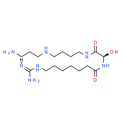 ChemSpider 2D Image | (R)-gusperimus | C17H37N7O3