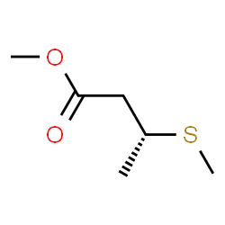 ChemSpider 2D Image | Methyl (3R)-3-(methylsulfanyl)butanoate | C6H12O2S