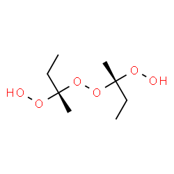 ChemSpider 2D Image | Dioxydi(2S)-2,2-butanediyl dihydroperoxide | C8H18O6