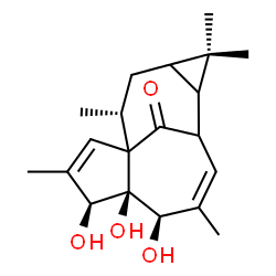 ChemSpider 2D Image | 20-Deoxyingenol | C20H28O4