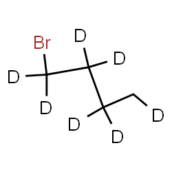 ChemSpider 2D Image | 1-Bromo(1,1,2,2,3,3,4-~2~H_7_)butane | C4H2D7Br
