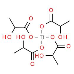 ChemSpider 2D Image | titanium lactate | C12H20O12Ti