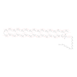 ChemSpider 2D Image | [(4R)-3-acetamido-4-[(5R)-5-[5-[(1R)-1-[5-[2-[5-[(1R)-1-[5-[2-[5-[(1R)-1-[5-[2-[5-[(1R)-1-[5-[2-[5-[(1R)-1-[5-[2-[5-[(1R)-1-[5-[2-[(2R,5R)-5-[(1R)-1-[(2R,5S)-5-[2-[(2R)-5-[1-[(2R)-5-[2-[(2R)-5-[1-[(2R)-5-[2-[(2R)-5-[1-[(2R)-5-[2-[(2R)-5-[1-[(2R)-5-[2-[(2R)-5-[1-[(2R)-5-[2-[(2R)-5-[1-[(2R)-5-[2-[(2R)-5-[1-[(2R)-5-[2-[(2R)-5-[1-[(2R)-5-(1,2-dihydroxyethyl)-3,4-dihydroxy-tetrahydrofuran-2-yl]oxy-2-hydroxy-ethyl]-3,4-dihydroxy-tetrahydrofuran-2-yl]oxy-1-hydroxy-ethyl]-3,4-dihydroxy-tetrahydrofuran-2-yl]oxy-2-hydroxy-ethyl]-3,4-dihydroxy-tetrahydrofuran-2-yl]oxy-1-hydroxy-ethyl]-3,4-dihydroxy-tetrahydrofuran-2-yl]oxy-2-hydroxy-ethyl]-3,4-dihydroxy-tetrahydrofuran-2-yl]oxy-1-hydroxy-ethyl]-3,4-dihydroxy-tetrahydrofuran-2-yl]oxy-2-hydroxy-ethyl]-3,4-dihydroxy-tetrahydrofuran-2-yl]oxy-1-hydroxy-ethyl]-3,4-dihydroxy-tetrahydrofuran-2-yl]oxy-2-hydroxy-ethyl]-3,4-dihydroxy-tetrahydrofuran-2-yl]oxy-1-hydroxy-ethyl]-3,4-dihydroxy-tetrahydrofuran-2-yl]oxy-2-hydroxy-ethyl]-3,4-dihydroxy-tetrahydrofuran-2-yl]oxy-1-hydroxy-ethyl]-3,4-dihydroxy-tetrahydrofuran-2-yl]oxy-2-hydroxy-ethyl]-3,4-dihydroxy-tetrahydrofuran-2-yl]oxy-1-hydroxy-ethyl]-3,4-dihydroxy-tetrahydrofuran-2-yl]oxy-2-hydroxy-ethyl]-3,4-dihydroxy-tetrahydrofuran-2-yl]oxy-1-hydroxy-ethyl]-3,4-dihydroxy-tetrahydrofuran-2-yl]oxy-2-hydroxy-ethyl]-3,4-dihydroxy-tetrahydrofuran-2-yl]oxy-1-hydroxy-ethyl]-3,4-dihydroxy-tetrahydrofuran-2-yl]oxy-2-hydroxy-ethyl]-3,4-dihydroxy-tetrahydrofuran-2-yl]oxy-1-hydroxy-ethyl]-3,4-dihydroxy-tetrahydrofuran-2-yl]oxy-2-hydroxy-ethyl]-3,4-dihydroxy-tetrahydrofuran-2-yl]oxy-1-hydroxy-ethyl]-3,4-dihydroxy-tetrahydrofuran-2-yl]oxy-2-hydroxy-ethyl]-3,4-dihydroxy-tetrahydrofuran-2-yl]oxy-1-hydroxy-ethyl]-3,4-dihydroxy-tetrahydrofuran-2-yl]oxy-2-hydroxy-ethyl]-3,4-dihydroxy-tetrahydrofuran-2-yl]oxy-1-hydroxy-ethyl]-3,4-dihydroxy-tetrahydrofuran-2-yl]oxy-2-hydroxy-ethyl]-3,4-dihydroxy-tetrahydrofuran-2-yl]oxy-1-hydroxy-ethyl]-3,4-dihydroxy-tetrahydrofuran-2-yl]oxy-2-hydroxy-ethyl]-3,4-dihydroxy-tetrahydrofuran-2-yl]oxy-3,4-dihydroxy-6-methyl-tetrahydropyran-2-yl]oxy-5-hydroxy-6-(hydroxymethyl)tetrahydropyran-2-yl] [3,7,11,15,19,23,27,31,35,39-decamethyltetraconta-2,6,10,14,18,22,26,30,34,38-decaenoxy(hydroxy)phosphoryl] hydrogen phosphate | C244H407NO166P2