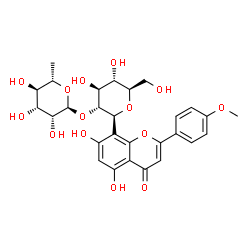 ChemSpider 2D Image | Margaritene | C28H32O14