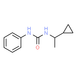 ChemSpider 2D Image | 1-[(1R)-1-Cyclopropylethyl]-3-phenylurea | C12H16N2O