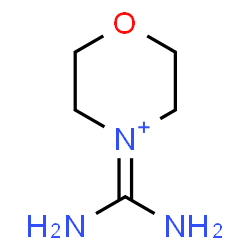 ChemSpider 2D Image | Imino(morpholin-4-yl)methanaminium | C5H12N3O