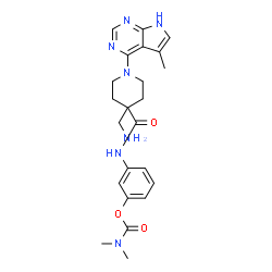 ChemSpider 2D Image | LX-7101 | C23H29N7O3