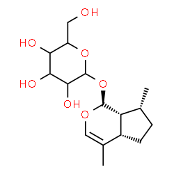 ChemSpider 2D Image | (1S,4aS,7R,7aR)-4,7-Dimethyl-1,4a,5,6,7,7a-hexahydrocyclopenta[c]pyran-1-yl hexopyranoside | C16H26O7