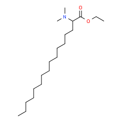 ChemSpider 2D Image | Ethyl 2-(dimethylamino)hexadecanoate | C20H41NO2