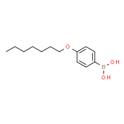 ChemSpider 2D Image | 4-Heptyloxyphenylboronic acid | C13H21BO3