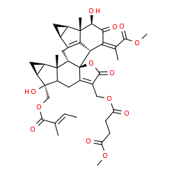 ChemSpider 2D Image | Chlorajaponol, (rel)- | C41H48O13