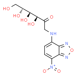 ChemSpider 2D Image | NBD-Fructose | C12H14N4O8