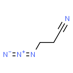 ChemSpider 2D Image | 3-Azidopropanenitrile | C3H4N4