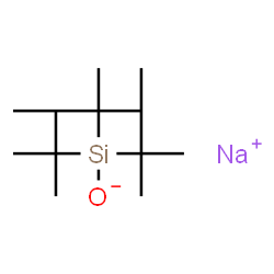 ChemSpider 2D Image | Sodium tris(2-methyl-2-propanyl)silanolate | C12H27NaOSi