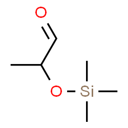 ChemSpider 2D Image | 2-[(Trimethylsilyl)oxy]propanal | C6H14O2Si