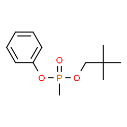 ChemSpider 2D Image | 2,2-Dimethylpropyl phenyl methylphosphonate | C12H19O3P