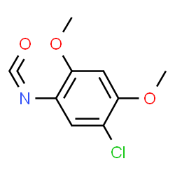 ChemSpider 2D Image | 5-CHLORO-2,4-DIMETHOXYPHENYL ISOCYANATE | C9H8ClNO3