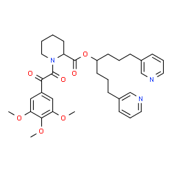 ChemSpider 2D Image | Biricodar | C34H41N3O7
