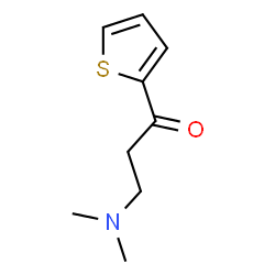 ChemSpider 2D Image | 3-dimethylamino-1-(2-thienyl)-1-propanone | C9H13NOS