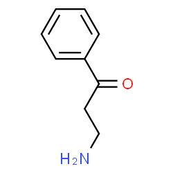 ChemSpider 2D Image | 3-Amino-1-phenyl-1-propanone | C9H11NO