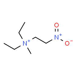 ChemSpider 2D Image | N,N-Diethyl-N-methyl-2-nitroethanaminium | C7H17N2O2