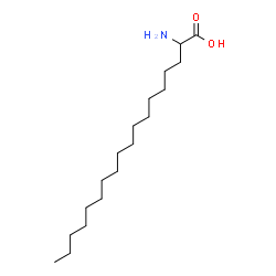 ChemSpider 2D Image | 2-Aminooctadecanoic acid | C18H37NO2