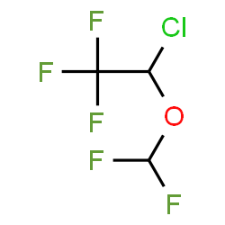 ChemSpider 2D Image | Isoflurane | C3H2ClF5O