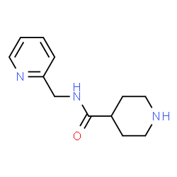 ChemSpider 2D Image | N-(2-Pyridinylmethyl)-4-piperidinecarboxamide | C12H17N3O