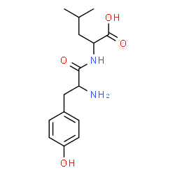 ChemSpider 2D Image | Tyrosylleucine | C15H22N2O4