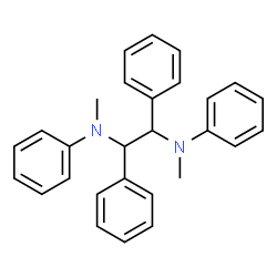 ChemSpider 2D Image | N,N'-Dimethyl-N,N',1,2-tetraphenyl-1,2-ethanediamine | C28H28N2