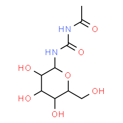 ChemSpider 2D Image | N-(Acetylcarbamoyl)hexopyranosylamine | C9H16N2O7
