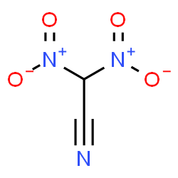 ChemSpider 2D Image | Dinitroacetonitrile | C2HN3O4