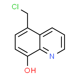 ChemSpider 2D Image | 5-(Chloromethyl)-8-quinolinol | C10H8ClNO