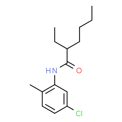 ChemSpider 2D Image | N-(5-Chloro-2-methylphenyl)-2-ethylhexanamide | C15H22ClNO