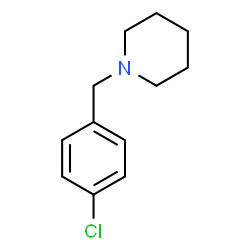 ChemSpider 2D Image | 1-(4-Chlorobenzyl)piperidine | C12H16ClN