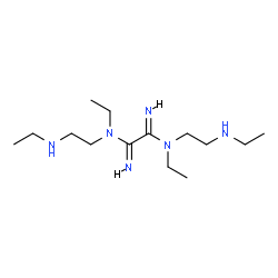 ChemSpider 2D Image | (1Z,2Z)-N~1~,N~2~-Diethyl-N~1~,N~2~-bis[2-(ethylamino)ethyl]ethanediimidamide | C14H32N6