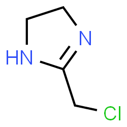 ChemSpider 2D Image | 2-(Chloromethyl)imidazoline | C4H7ClN2