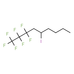 ChemSpider 2D Image | 1,1,1,2,2,3,3-HEPTAFLUORO-5-IODONONANE | C9H12F7I