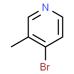 ChemSpider 2D Image | 4-Bromo-3-methylpyridine | C6H6BrN